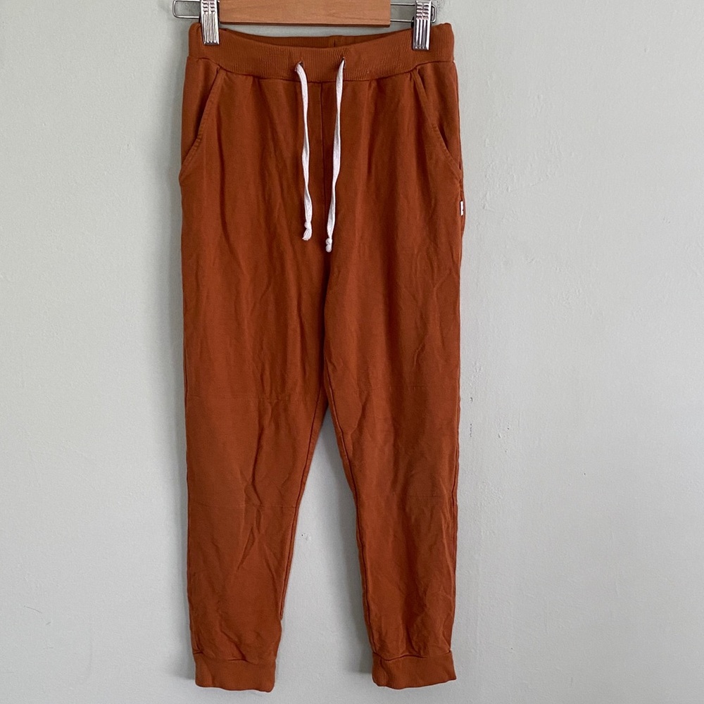 Dream Big Little Boy’s Burnt Orange Jogger Pants Size 7/8